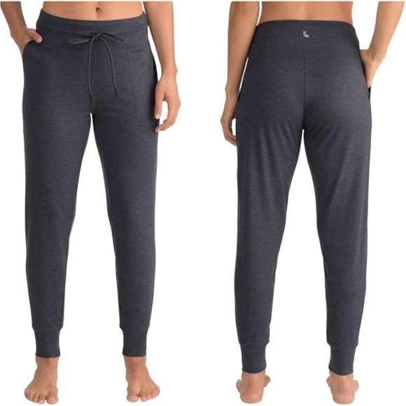 Lole Pants - Lolë Charcoal Grey Athletic Joggers Small